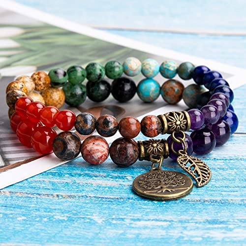 Chakra Cleansing Power Beaded Crystal Bracelet – CrystalBoutique.co.uk